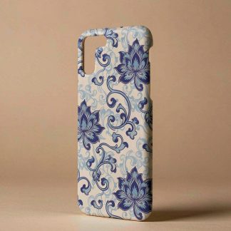 Blue & White Porcelain — Lotus Scroll